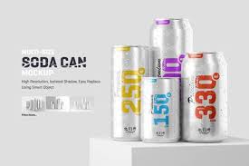 Download Multisize Soda Can Mockup 5664176 Freepsdvn