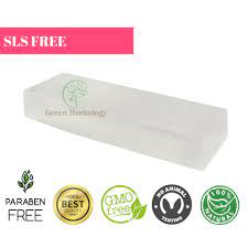 Suitable for handmade soap making. 1kg Transparent Glycerin Soap Base Sls Free Shopee Malaysia