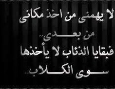 لايهمني من اخذ مكاني من بعدي فبقايا الذئاب لايأخذها سوى الكلاب سمير Cool Words Arabic Quotes More Than Words