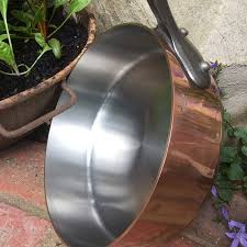 Mauviel The Top Copper Cookware In France This Stainless Steel Lined Almost New 4mm Thick Co Copper Frying Pan Copper Cooking Pan Cooking Lamb Chops