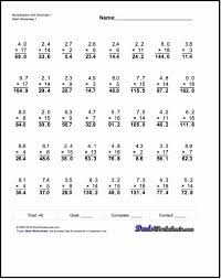 These printable number line multiplication worksheets are meticulously created to help young ones tune their skills at multiplication with topics like drawing. 5th Grade Decimal Multiplication Worksheets Lovely Multiplying Decimals Worksheets Printable Math Worksheets