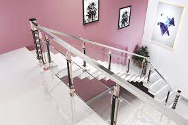 Stainless steel staircase handrail designs in kerala | india. Crs Steel