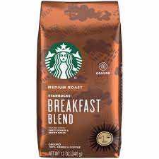 Starbucks coffee machines baristanet food 4 less near. Starbucks Breakfast Blend Medium Roast Ground Coffee 12 Oz Food 4 Less