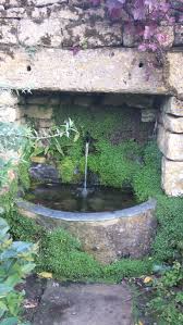 Great Stone Trough And Fountain At Snowshill Manor Gloucestershire Water Features In The Garden Garden Fountains Small Japanese Garden