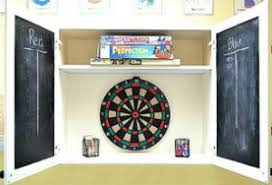 Looking for the best dart board cabinet that will match your tastes and needs? Diy Dartboard Cabinet 8 Dart Finish