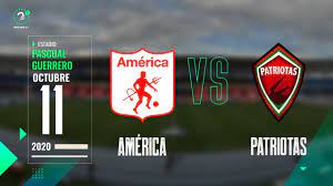 Comenzará el encuentro en el estadio pascual guerrero por la fecha 13 de la liga. En Vivo America Vs Patriotas Ligabetplay 2020 Youtube