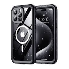 Oterkin Magnetic Waterproof Case for iPhone 15 Pro Max