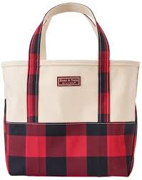 High Bottom Boat And Tote In 2020 Plaid Tote Plaid Tote Bag Plaid Purse