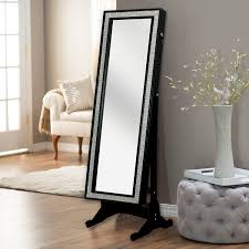 Mckail modern and contemporary beveled venetian full length mirror. 25 Beautiful Full Length Jewelry Armoires Zen Merchandiser