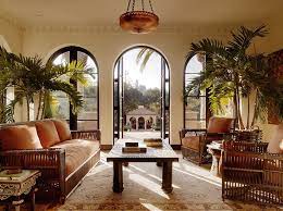Mediterranean Living Room British Colonial Decor British Colonial Style Colonial Style Interior