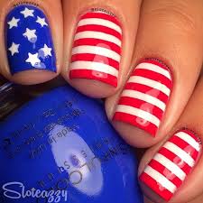 The most common red white blue nails material is metal. 29 Fantastic Fourth Of July Nail Design Ideas Stayglam