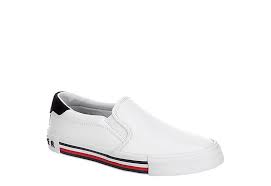 Tommy hilfiger employs over 17,000 associates spread across more than 90 countries worldwide. White Tommy Hilfiger Womens Hanks Slip On Sneaker Casual Rack Room Shoes