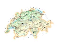 41.277 km2 (35 país de europa en cuanto a superficie) Donde Esta Suiza Mapa Europa