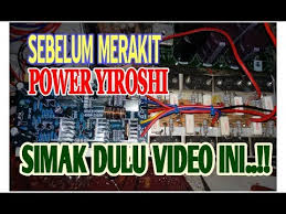 Skema layout pcb power amplifier yiroshi. 3 Hal Tentang Driver Power Yiroshi Youtube