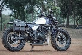 Follow @modifiedbikes , share motor2 modifikasi keren lo kesini hastag #mejengbikes | ride with pride. Kawasaki Ninja 250 Modified Into A Beautiful Neo Retro Scrambler