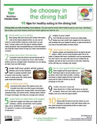 10 Tips Nutrition Education Series College Healthy Eating Healthy College Healthy Dining