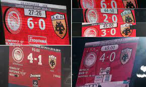 Görünümler 1 mn2 yıl önce. Olympiakos 7 1 Parti Me Kalesmenh Thn Aek Vids Fosonline
