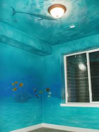 Pin By Erin Hamilton On Art Childrens Murals Kids Room Murals Underwater Room