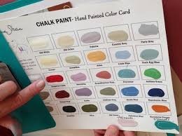 annie sloans chalk paint colors matched to behr paint