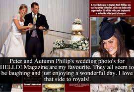 Pool/max mumby getty images queen elizabeth ii, autumn phillips, peter phillips and john warren at royal ascot in 2018. Royal Confessions Peter And Autumn Philip S Wedding Photo S For