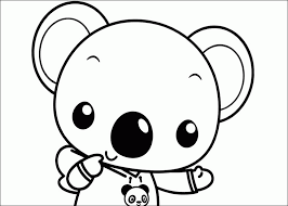 Feel free to print and color from the best 39+ cute koala coloring pages at getcolorings.com. Kawaii Koala Coloring Page Novocom Top