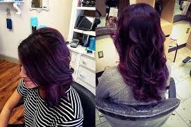 Also, plum highlights work best for deep black hair. Stylish Upgrade Mysterious Dark Purple Hair