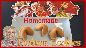 HOMEMADE FORTUNE COOKIES #fortunecookies #homemade #cookies #fortunes  #chinesecookies #funrecipes