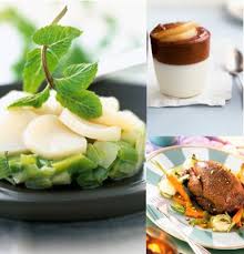 Menu De Fete Sur Www Bistrot Fr Carpaccio De Saint Jacques Pigeon Roti Mousses Au Chocolat Menu De Fete Carpaccio Saint Jacques Noel Cuisine