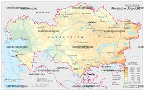 Kasachstan hat allerdings große umweltprobleme, da hier früher atomwaffen getestet wurden. Zeitschrift Osteuropa Kasachstan Physische Ubersicht