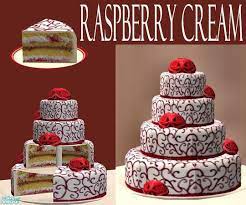 Eris3000 S Raspberry Cream Wedding Cake Cream Wedding Cakes Wedding Cake Raspberry Cake