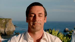 Don at peace? I never thought so. He just had a Holy Cow idea for a  Coca-Cola ad to get himself back into McCann-Erickson. Plus, his next wife  is working at the