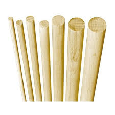 Poteau Bois Hetre 1 Metre Rond Lisse 25 Mm Par 25 3325004014