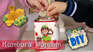 Çocukların da en sevdiği parçalar arasında yer alan. Kendin Yap Cay Kutusundan Kumbara Yapimi Diy Youtube