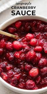 Homemade Cranberry Sauce Recipe - Real Vibrant Recipe Cranberry Sauce Homemade Cranberry Sauce Recipe Recipes