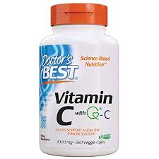 100% organic · highest quality · happiness guarantee Doctor Best Vitamin C Feat Quali C Supplement 1000 Mg 360 Count Top Fitness Resources