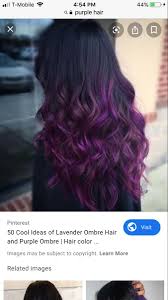 Let your bangs fall on your eyes and get a scary look! Pin By Laura Johnston On Mia Hair Purple Ombre Hair Dark Purple Hair Purple Hair