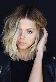 brown hair with blonde highlights short hair blonde ombre kurze haare frisuren haarschnitt