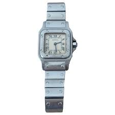 Ausserdem, in ebay und chrono24 gibt's. Cartier Cartier Santos Pm Uhr In Stahl Edle Uhren Stahl Silber Ref 273505 Joli Closet