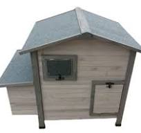 Cage de poulet en bois de sapin de Chine, forme rectangle de cèdre couleur  personnalisée
