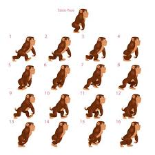 Download A Walking Monkey For Free Walking Animation Animation Vector Animation