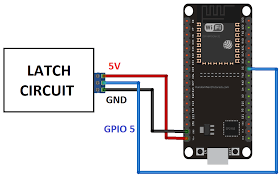 Power Latch Circuit Schematics Esp32 Circuit Power Microcontrollers