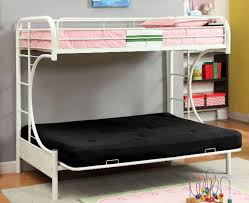 It comes with a contemporary design and durable steel frame construction ideal for any modern setting. Freesia Double Bunk Bed Futon Bunk Bed Cool Bunk Beds Metal Bunk Beds