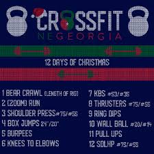 12 days of christmas crossfit. 12 Days Of Christmas Wod Crossfit