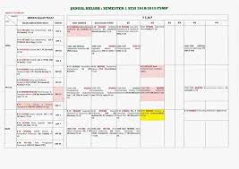 Jadwal perkuliahan dan ruang kuliah dapat dilihat pada tabel dibawah ini Repost Jadual Kuliah Fsmp Terkini Sem 1 Sesi 2018 2019 Kemaskini 7 September 2018 Jadual Ini Ada Dilekatkan Di Papan Kenyataan I Hs04 Hy07 Dan Hg09 Hadapan Surat Wanita Ii Papan