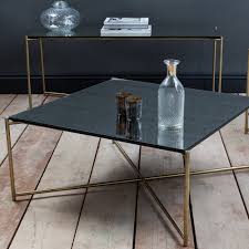 Showing results for antique trunk coffee table. Square Coffee Table Antiqued Glass Brushed Brass Cult Furniture