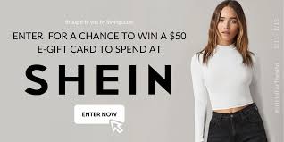 You can get a shein gift card code starting at $25 onwards with the terms and conditions mentioned beneath. Enter To Win 1 Of 10 50 Shein Gift Cards Bargains To Bounty