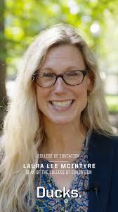 “I can’t wait for what’s in store for us this year.”, Dean Laura Lee  McIntyre welcomes College of Education students back to campus for another  academic year. 📚🦆