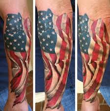 Black American Flag Tattoo Forearm Pin On Eye Catching Tattoos For Guys