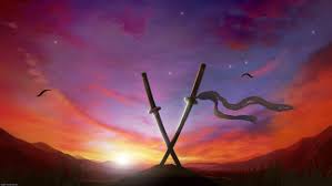 How this wallpaper kills your phone. Originals Anime Crossed Swords Stuck Into The Ground Wallpaper 1920x1080 927529 Wallpaperup