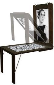 A Table For Your Pictures Wall Mounted Table Picture Frame Decor Picture Table